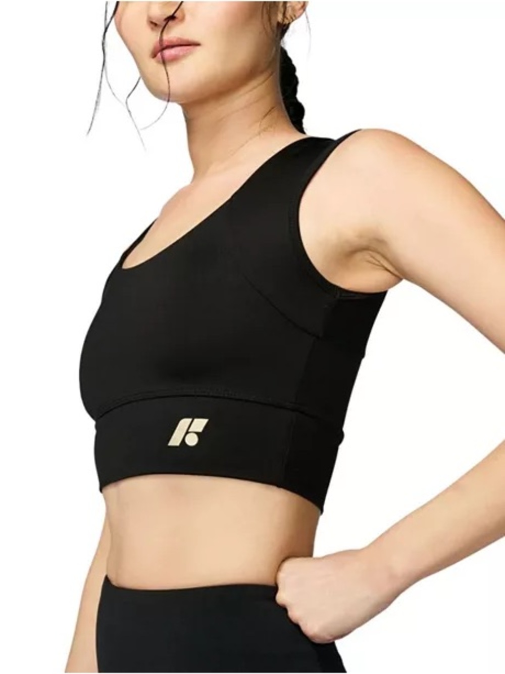 Forme Collagen Power Bra Black XS Pilates Athletic Trainer Princess Luxe